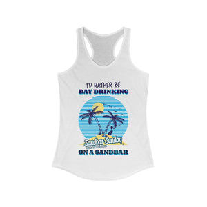 Day Drinking Palm Tree Racerback Tank