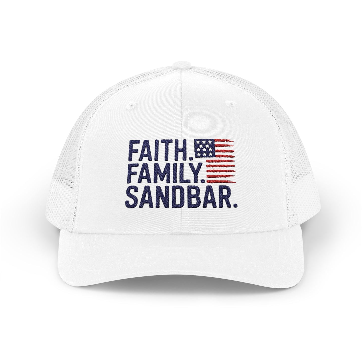 Faith Family Sandbar Trucker Hat