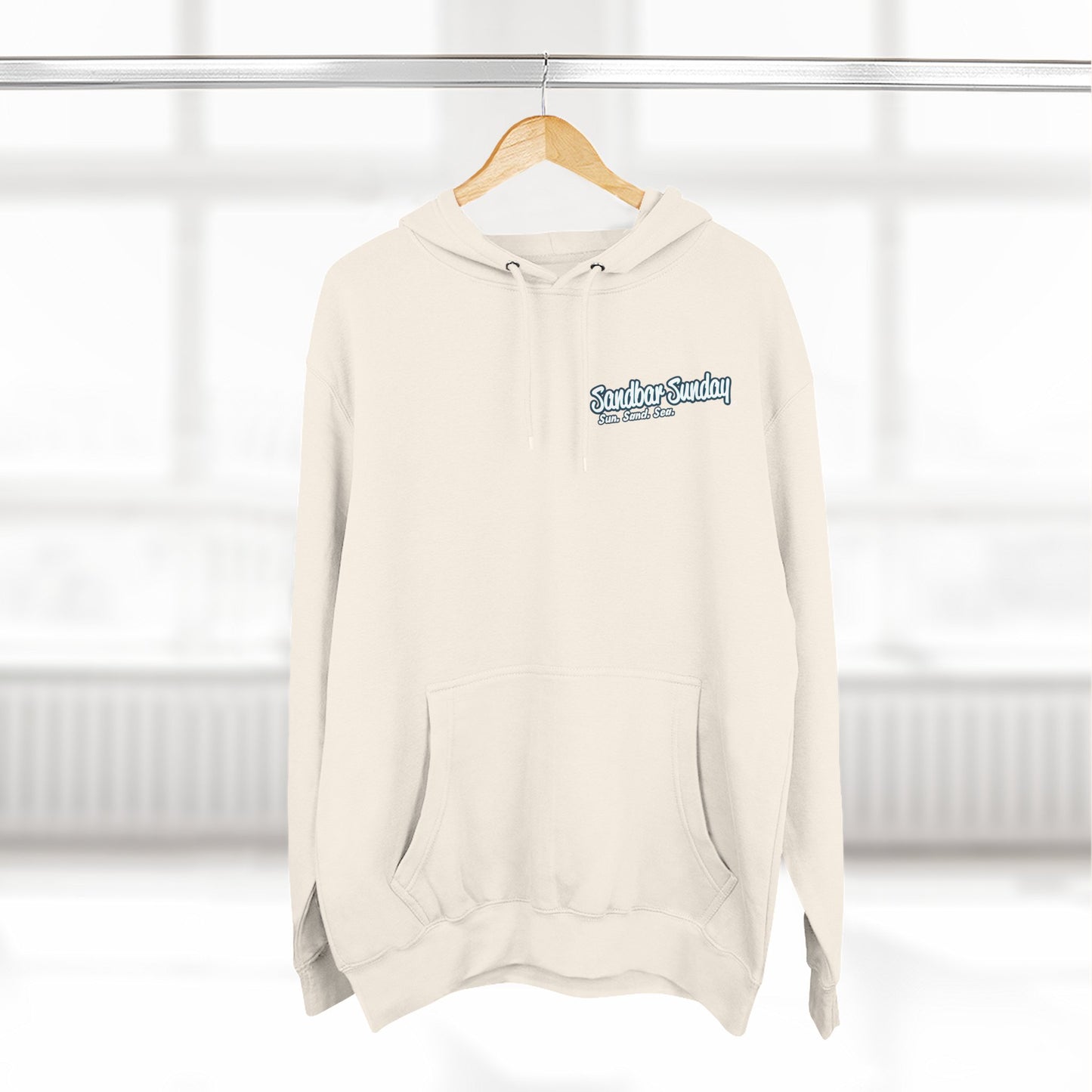 Faith. Family. Sandbar. Fleece Hoodie