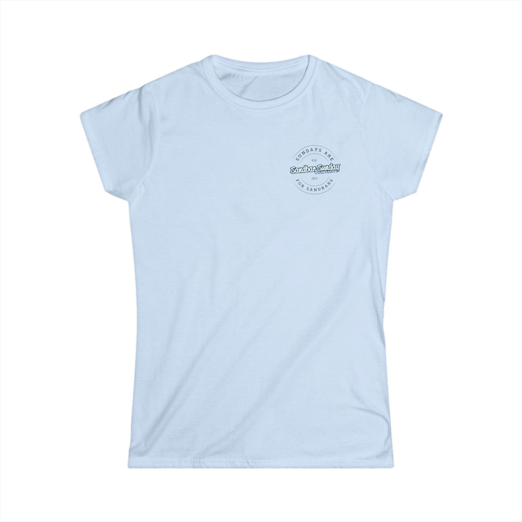 Sundays are for Sandbars Ladies Tee