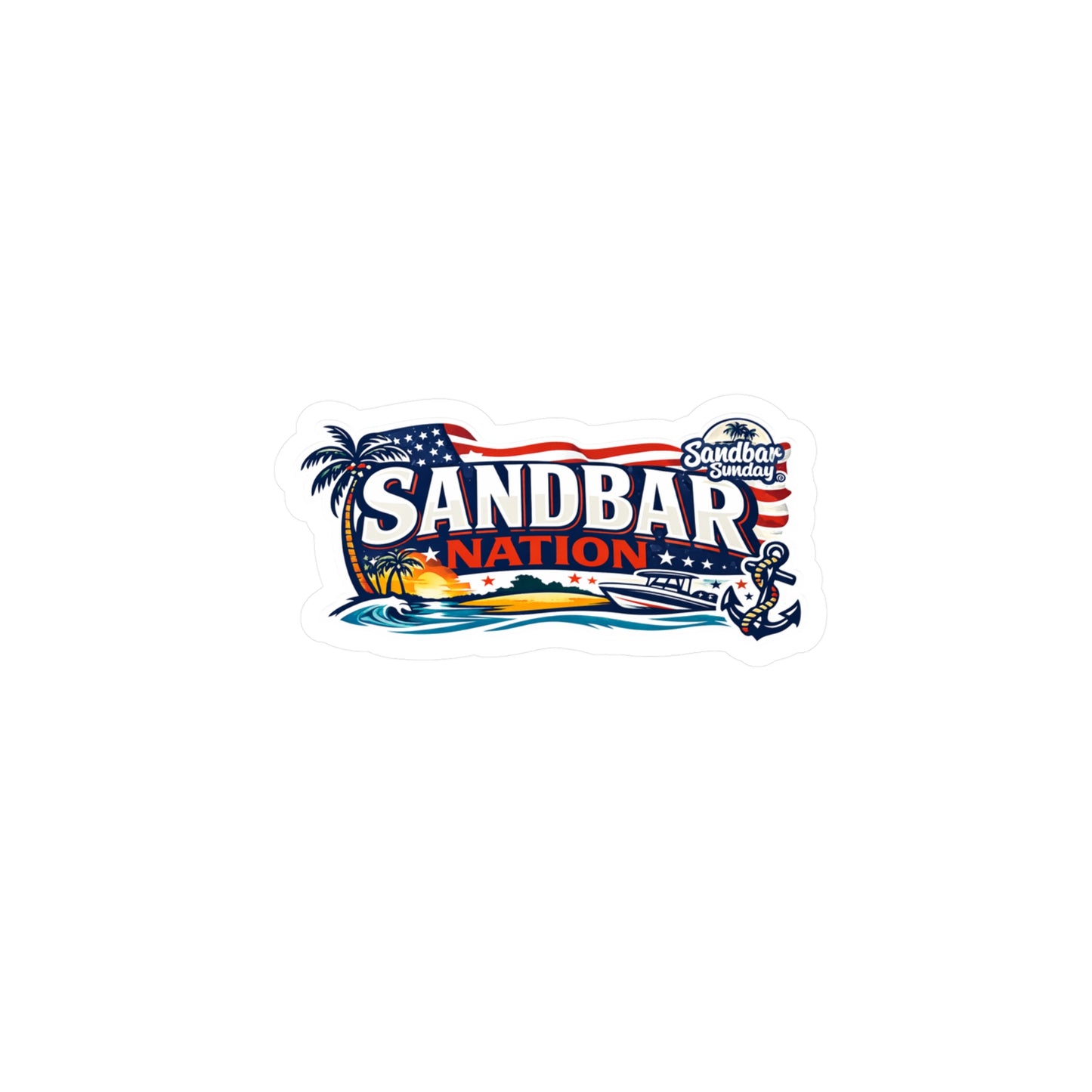 Sandbar Nation Vinyl Decal
