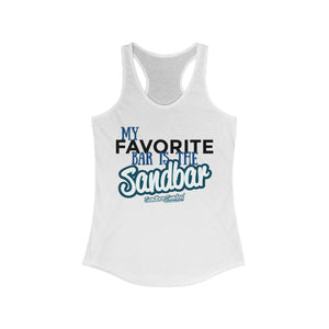 My Favorite Bar Racerback Tank