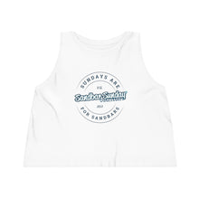 Sundays are for Sandbars Cropped Tank