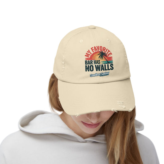 Sandbar Vibe Distressed Cap
