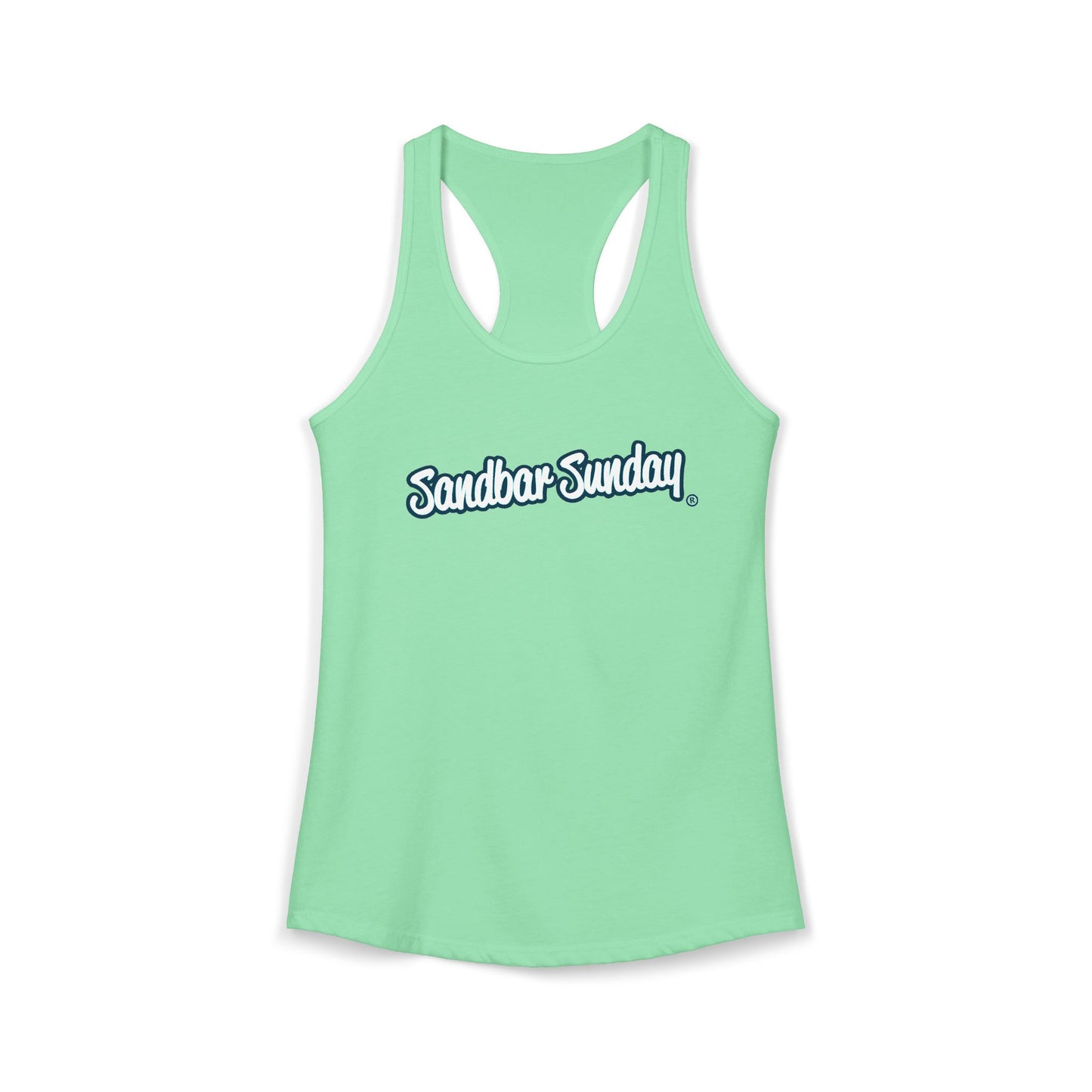 Work Hard Anchor Harder - Ladies Racerback Tank