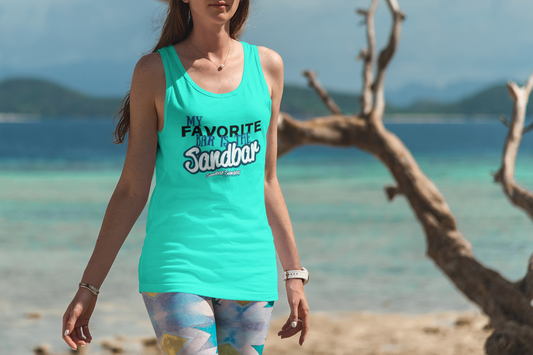 My Favorite Bar Racerback Tank