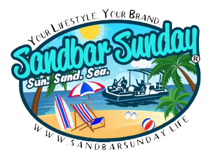 Sandbar Sunday Logo Kiss-Cut Vinyl Decal