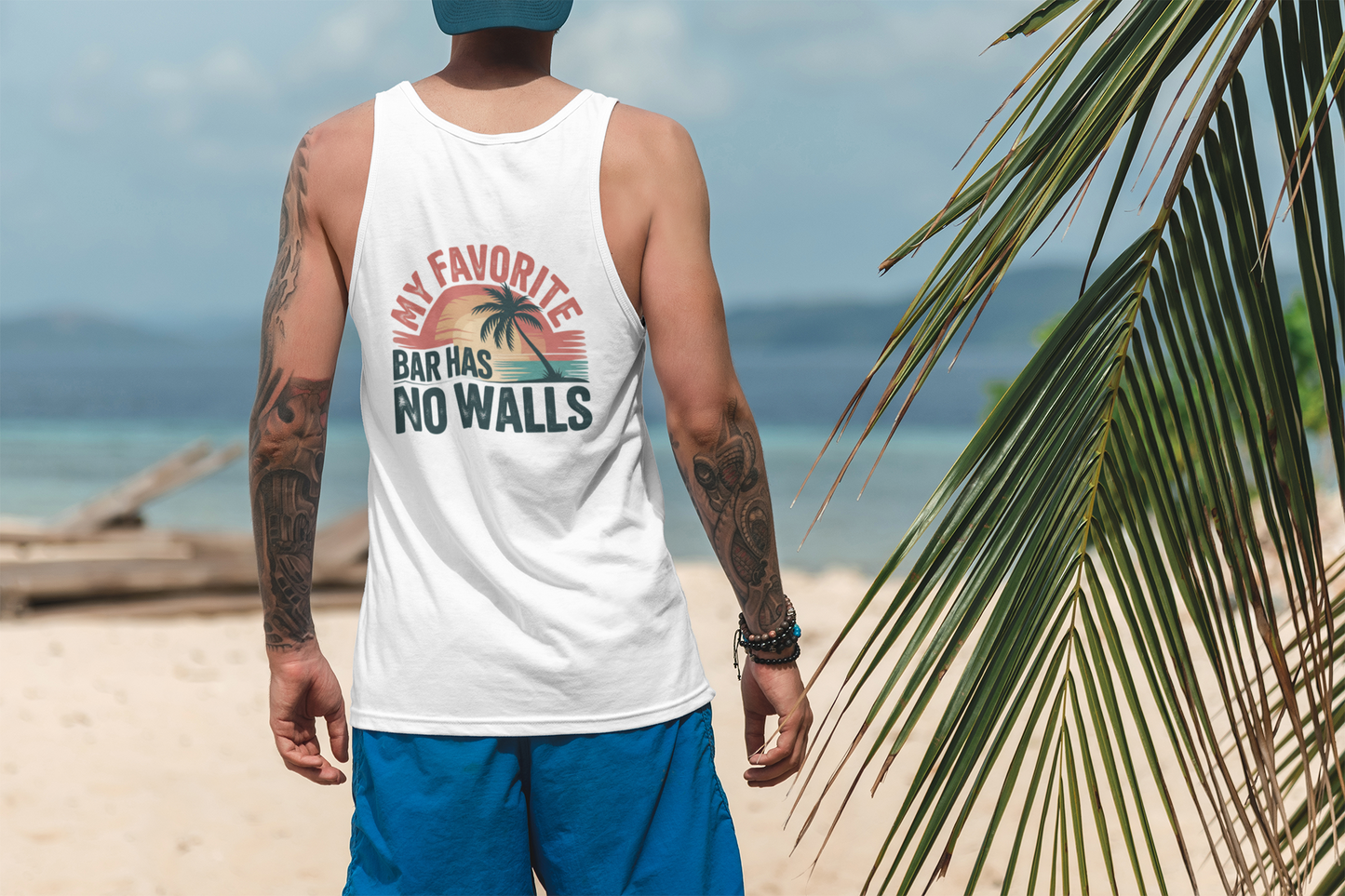 My Favorite Bar Has No Walls Tank Top - Men's Tank