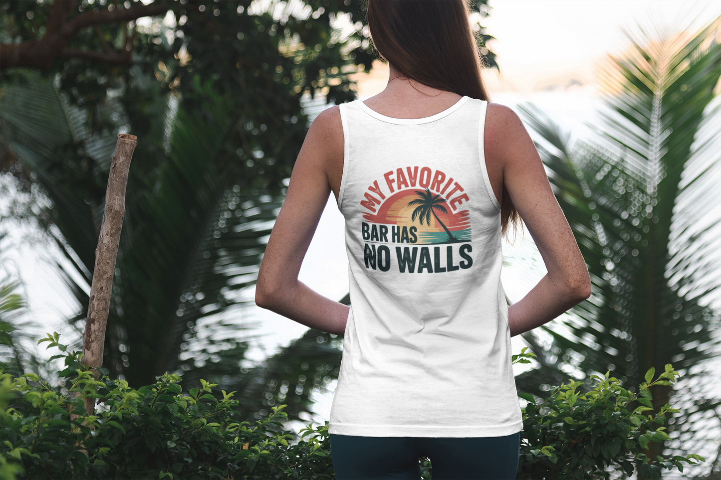 My Favorite Bar Has No Walls Tank Top - Men's Tank