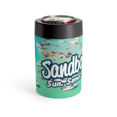 Sandbar Sunday Stainless Steel Can Holder - Insulated 12oz Cooler