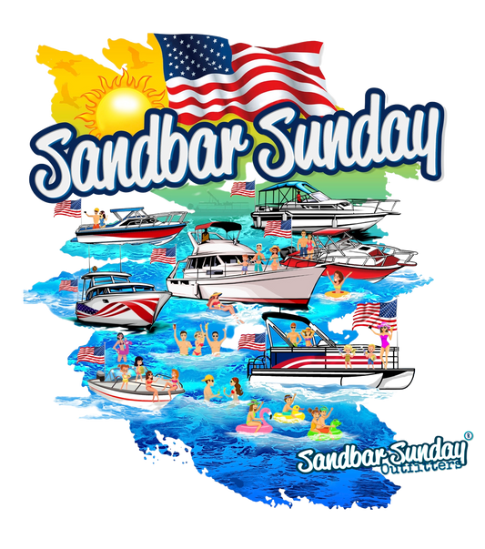 Sandbar Party Kiss-Cut Vinyl Decal