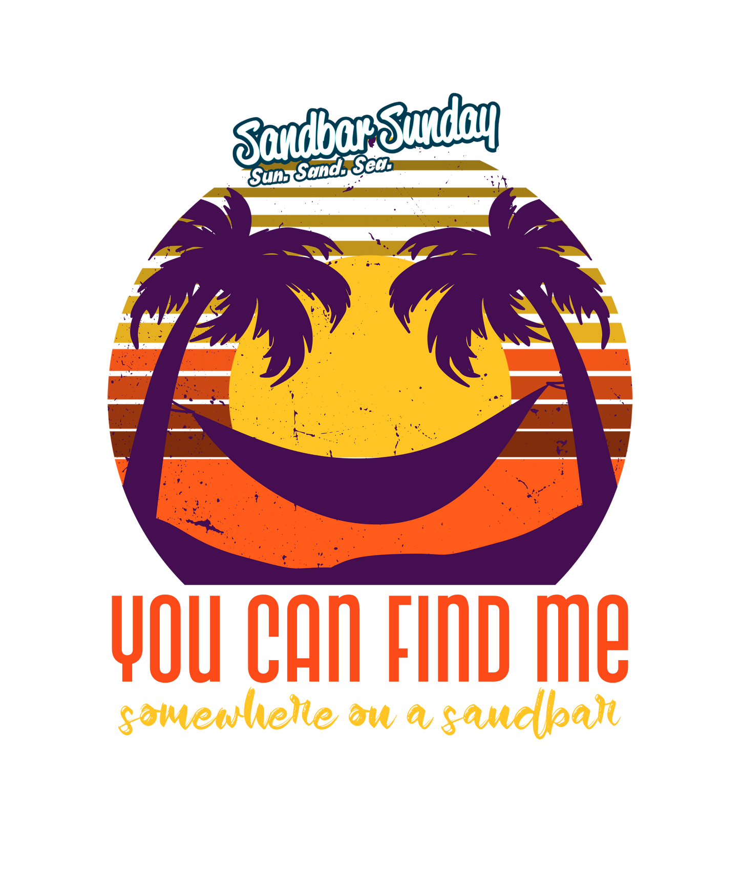 Somewhere on a Sandbar Kiss-Cut Vinyl Decal