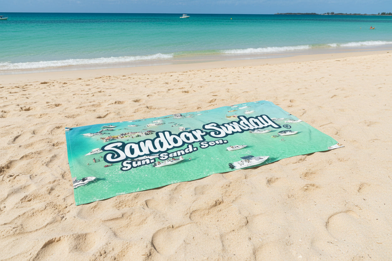 Sandbar Sunday Towel