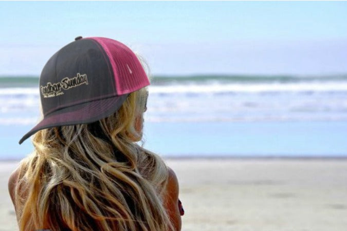 Pro Style Trucker Hat - Black and Gray