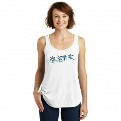 Sandbar Sunday Drapey Tank