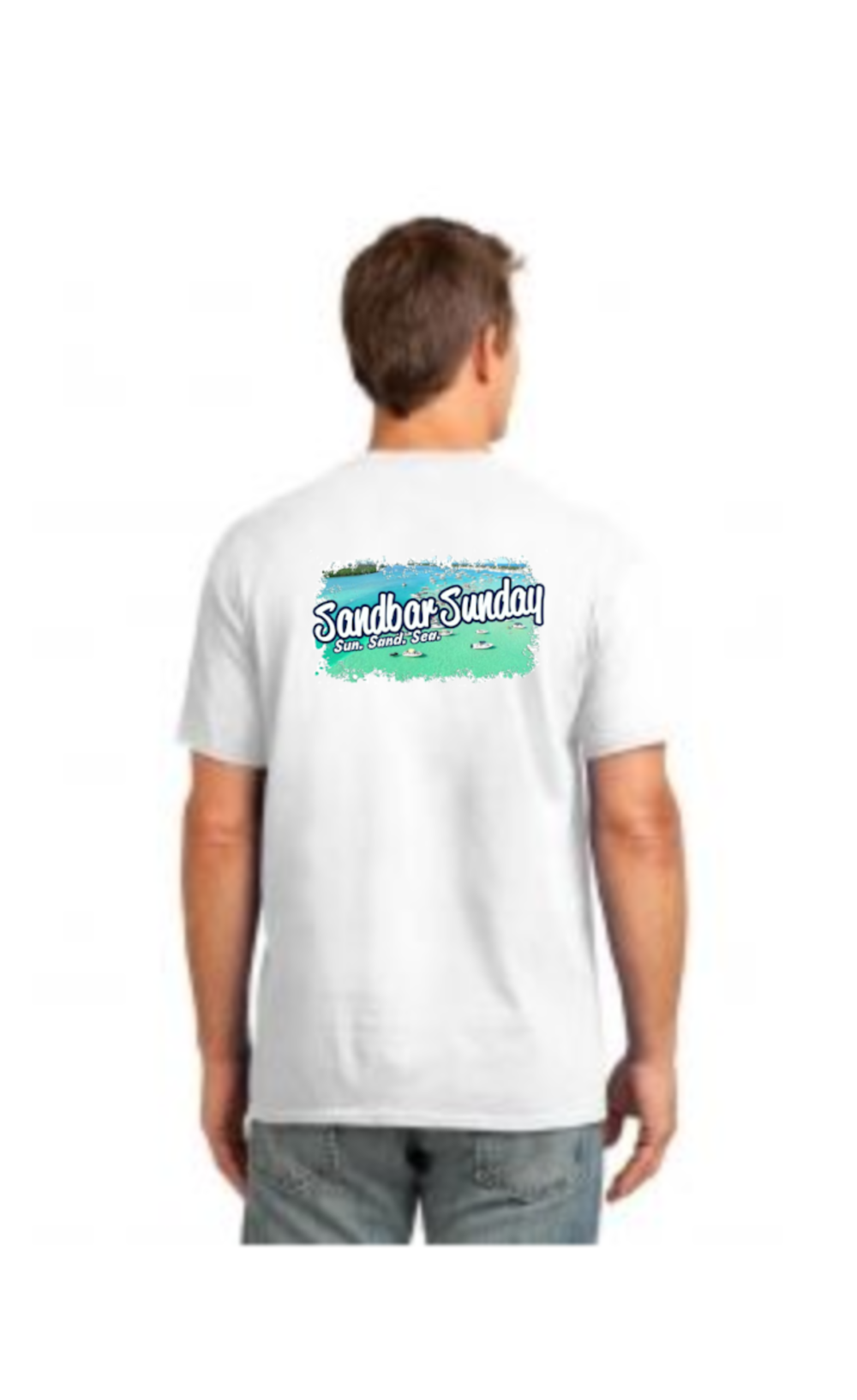 Sandbar Sunday Paradise Performance Tee - Mens