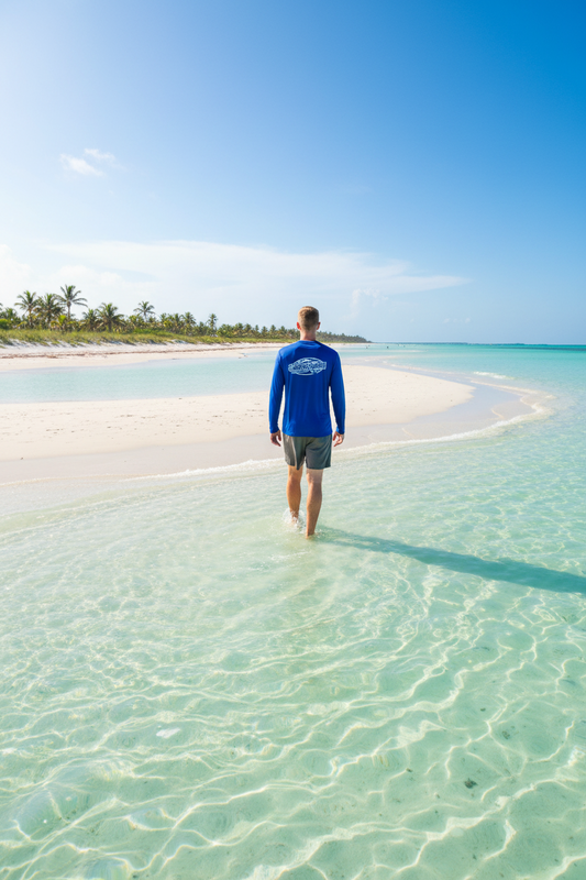 Long Sleeve Competitor in Patriotic Blue
