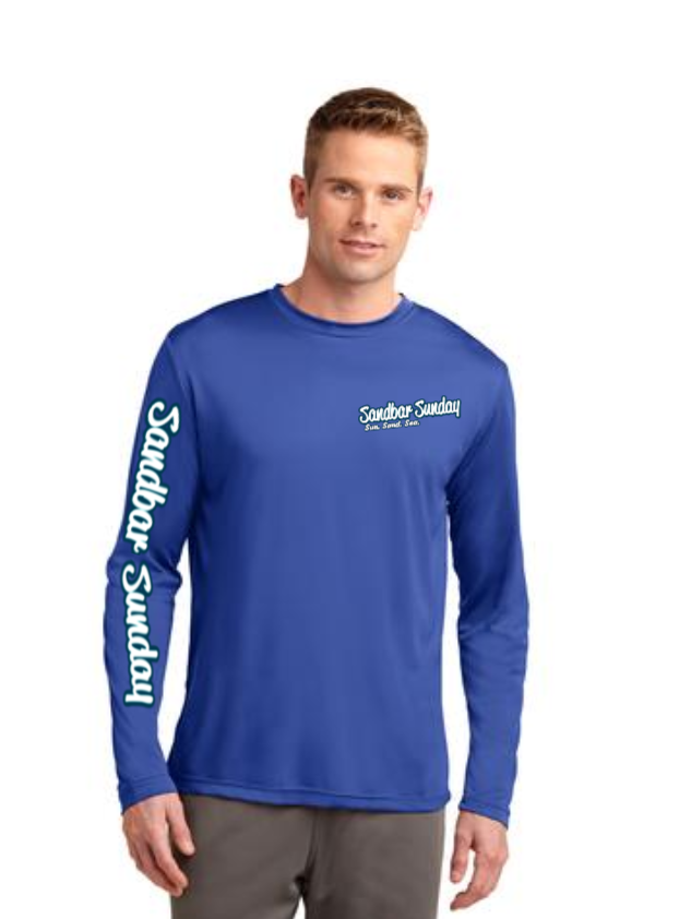 Long Sleeve Competitor in Patriotic Blue (S.I)