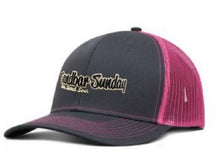 Pro Style Trucker Hat - Pink and Gray