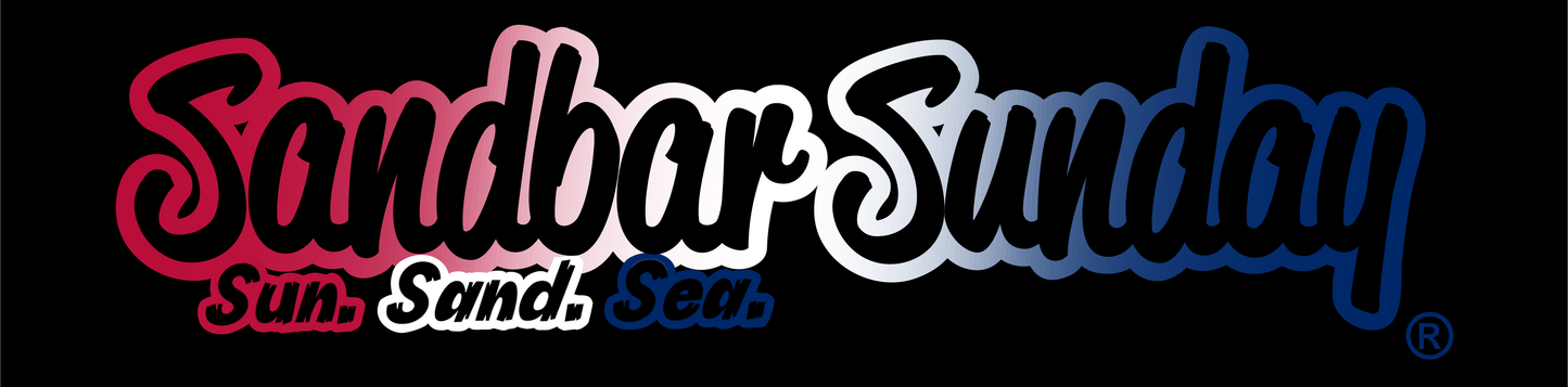 Sandbar Sunday Die Cut Vinyl Decal