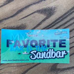 My Favorite Bar is the Sandbar