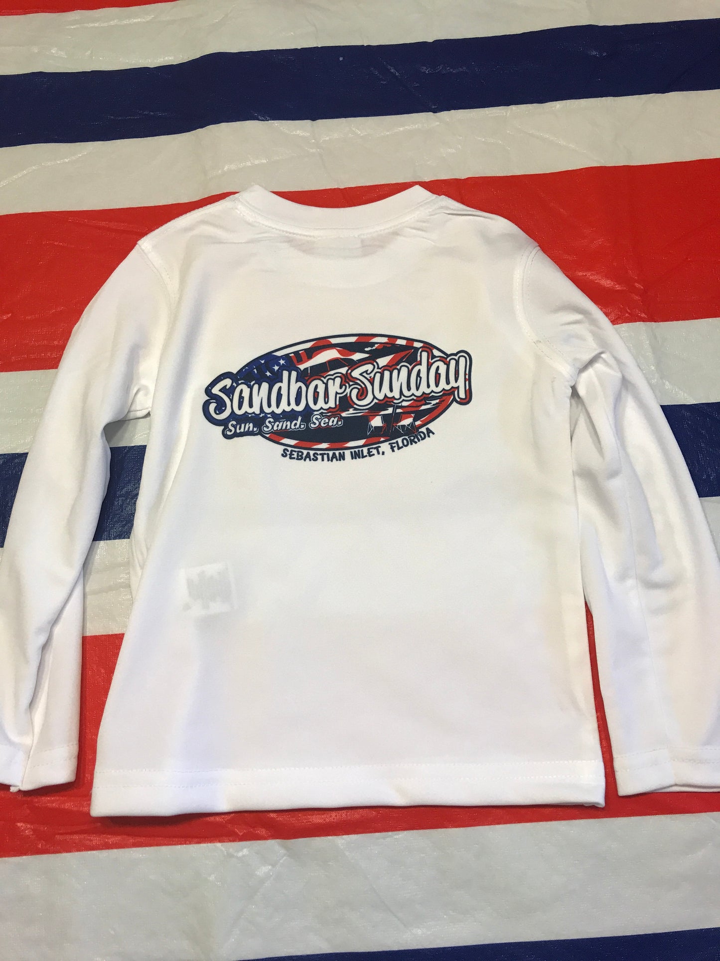 Sandbar Sunday (S.I.) Toddler/Youth Stars and Stripes - Sebastian Inlet, Fl